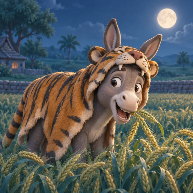 The Donkey in the Tiger Skin