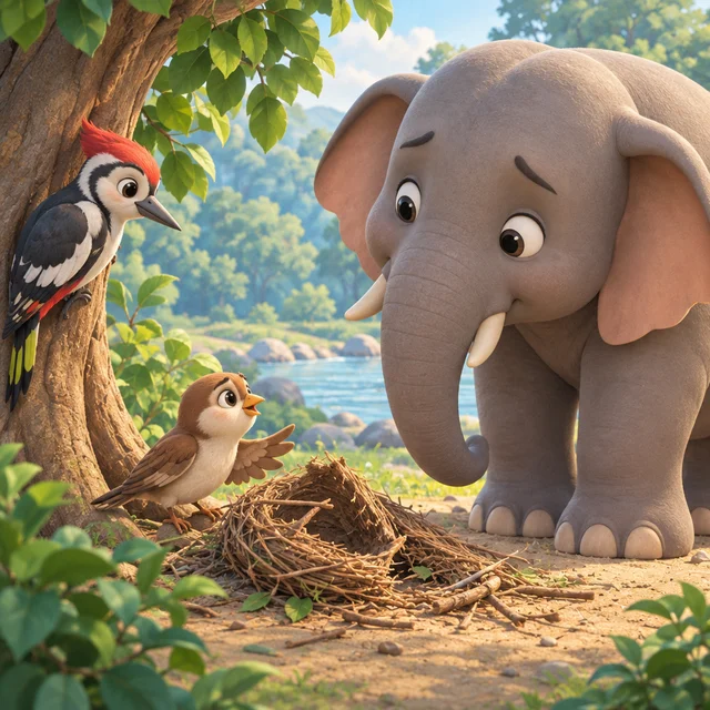 The Sparrow and the Elephant